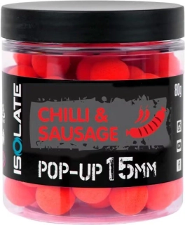 Shimano Plovoucí boilie Isolate Pop-Up Chilli Sausage 15mm/80g