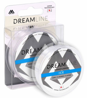 Mikado Vlasec DreamLine Ice průhledný /60m