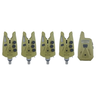 FLACARP Sada hlásičů X8 s příposlechem 4+1 Khaki