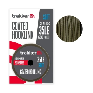 Trakker Návazcová šňůra Soft Coated Hooklink 35lb /20m