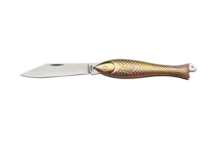 Mikov Nůž kapesní rybička stonewash