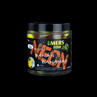 Emersfish Boilie Neonky Banán Bananas 16mm/100g
