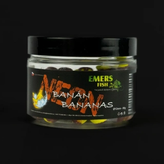 Emersfish Boilie Neonky Banán Bananas 12mm/50g