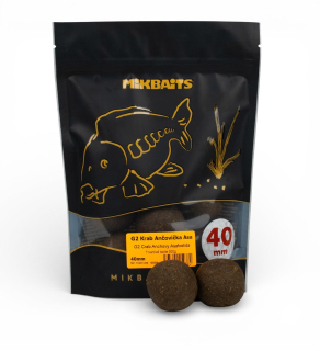 Mikbaits Gangster boilie G2 Krab Ančovička Asa 40mm/300g