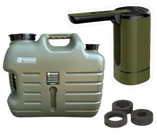 Holdcarp Set Automatická Pumpa Smart Rechargeable Tap + Kanystr Cubic Water Carrier 25l