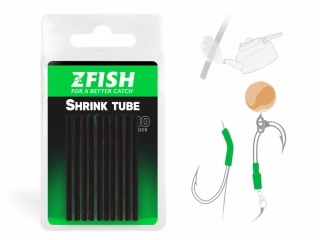 Zfish Smršťovací hadička černá 3,0mm/10 ks