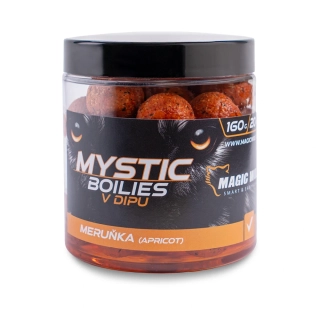 Magic Wolf Mystic Boilies v dipu Meruňka 20mm/160g