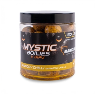 Magic Wolf Mystic Boilies v dipu Mango/Chilli 20mm/160g