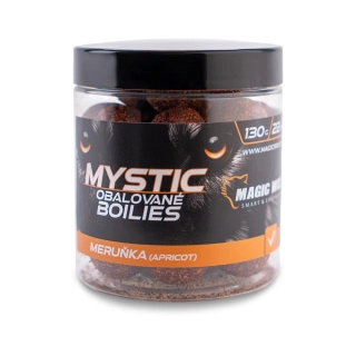 Magic Wolf Mystic Boilies obalované Meruňka 22mm/130g