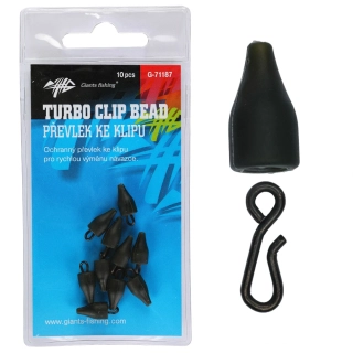 Giants fishing Rychlovýměnný klip s převlekem Turbo Beads /10 ks