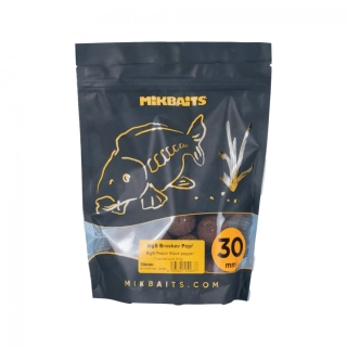 Mikbaits BiG boilie BigB Broskev Black pepper 30mm/300g