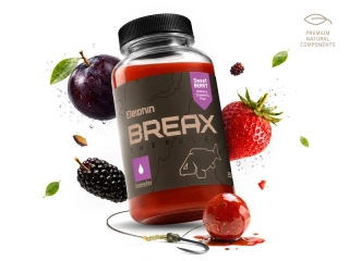 Delphin Booster BreaX SweetBERRY Moruše Jahoda Švestka 250ml