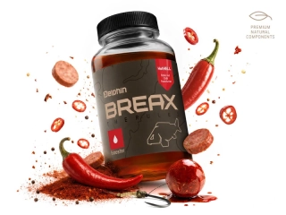 Delphin Booster BreaX HotHELL Robin Red Chilli Fr.Klobása 250ml