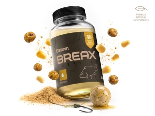 Delphin Booster BreaX NutCAKE Tygří Ořech Scopex Sladká Kukuřice 250ml