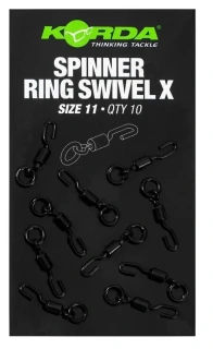 Korda Obratliky Spinner Ring Swivel X vel. 11/10 ks