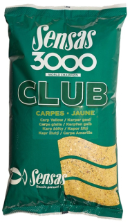 Sensas Krmítková směs 3000 Club Carpes Jaune 1kg
