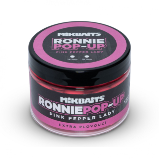 Mikbaits Ronnie pop-up boilie Pink Pepper Lady 14mm/150ml