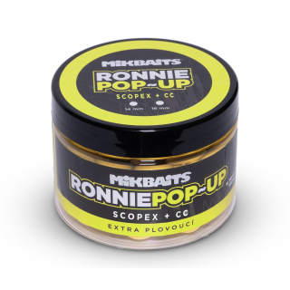Mikbaits Ronnie pop-up boilie Scopex + CC 14mm/150ml