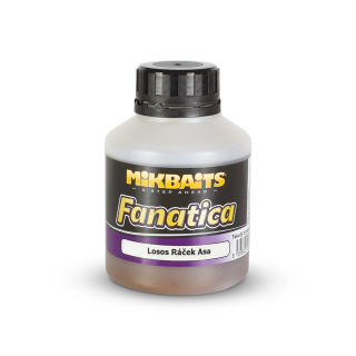 Mikbaits Fanatica booster Losos Ráček Asa 250ml