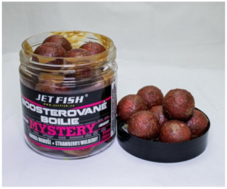 Jet Fish Mystery Boostrované boilies Jahoda/Moruše 24mm/250ml