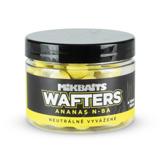 Mikbaits Vyvážené boilie Wafters Ananas N-BA 12mm/150ml