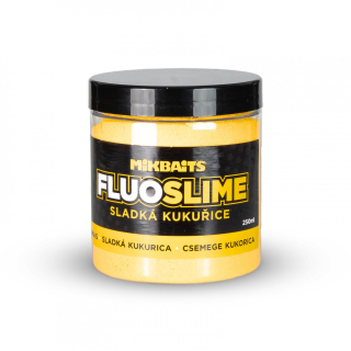 Mikbaits Fluo slime obalovací dip Sladká kukuřice 100g