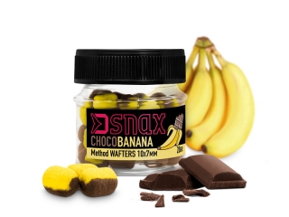Delphin Nástraha D Snax Waft Čokoláda-Banán 10x7mm/20g