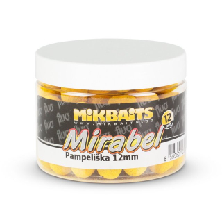 Mikbaits Mirabel Fluo boilie Pampeliška 12mm/150ml