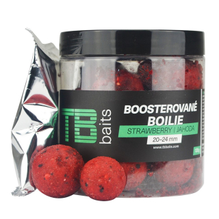 TB Baits Boosterované Boilie Strawberry 20-24mm/120g