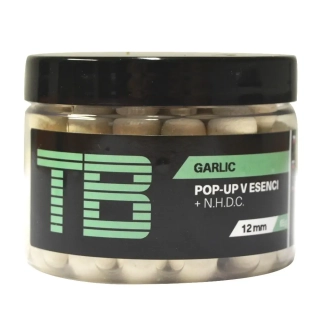 TB Baits Plovoucí Boilie Pop-Up White Garlic + NHDC 12mm/65g