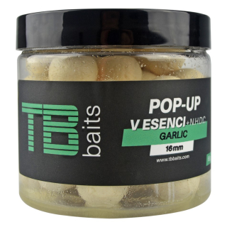 TB Baits Plovoucí Boilie Pop-Up White Garlic + NHDC 16mm/65g