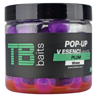TB Baits Plovoucí Boilie Pop-Up Plum + NHDC 16mm/65g