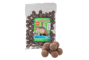 Benzar Mix Turbo Boilies Rybí moučka 16mm/250g