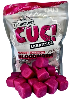 LK Baits CUC! Nugget Carp Bloodworm 17mm/1kg
