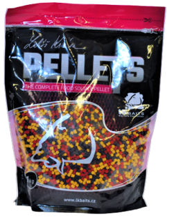 LK Baits Pelety ovocné Fruitberry Pellets 4mm/1kg