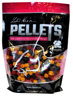 LK Baits Pelety ovocné Fruitberry Pellets 12mm/1kg