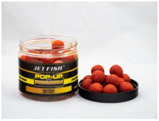 Jet Fish Premium Clasicc Pop Up boilies Chilli/Česnek 16mm/60g