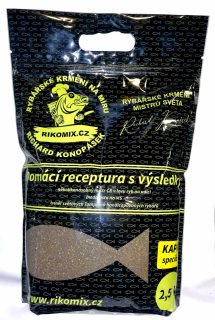 RIKOMIX Richard Konopásek Krmítková směs Kapr speciál černé 2,5 kg