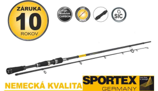 Sportex Prut Black Pearl GT-3 210cm/20g/2 díl