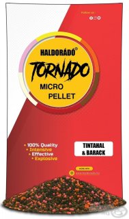 Haldorádó Tornado Micro pellet Squid + Peach 400g