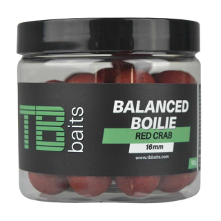 TB Baits Vyvážené Boilie Balanced + Atraktor Red Crab 16mm/100g