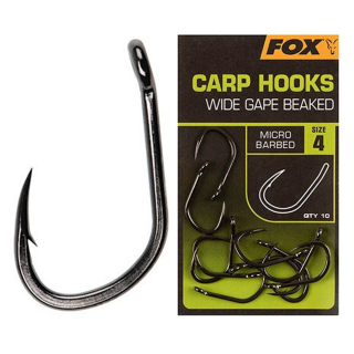 Fox Háčky Wide Gape Beaked /10 ks