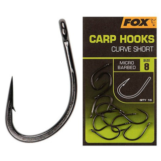 Fox Háčky Curve Shank Short /10 ks