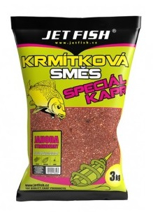 Jet Fish Krmítková směs Jahoda 3kg