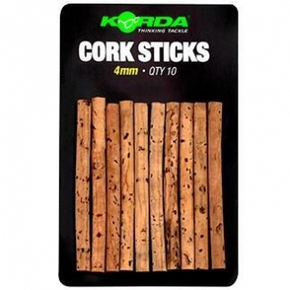 Korda Korkové tyčinky Cork Sticks 4mm