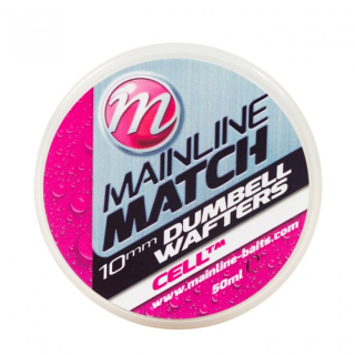 Mainline Match Dumbell Wafters White - CellTM 10mm/50ml