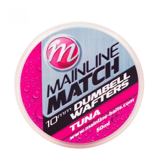 Mainline Match Dumbell Wafters Pink - Tuna 10mm/50ml