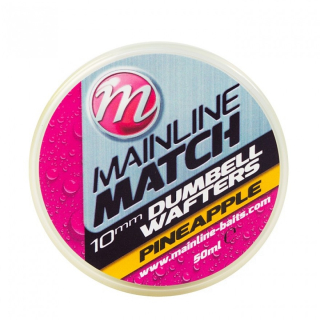 Mainline Match Dumbell Wafters Yellow - Pineapple 10mm/50ml