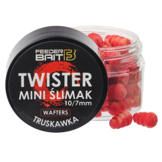 FeederBait Mini Šlimak Wafters Jahoda 11x8 mm/25ml