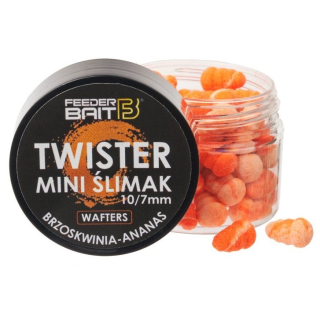 FeederBait Mini Šlimak Wafters Broskev/Ananas 11x8 mm/25ml